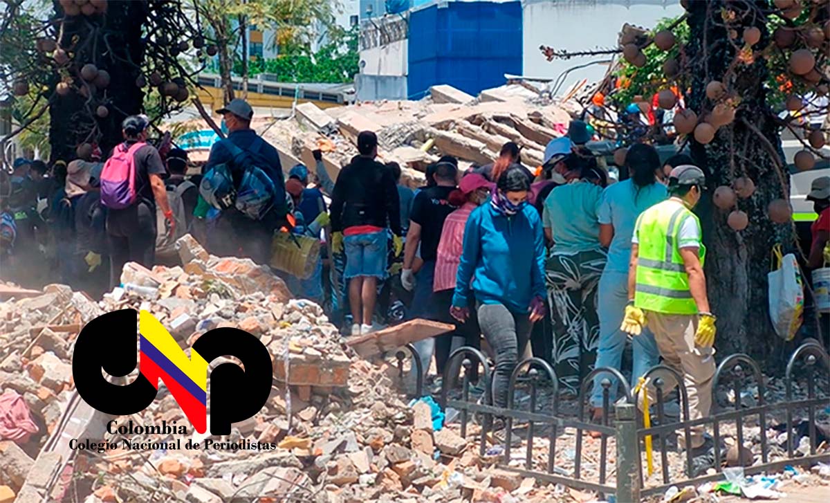 Cnp brinda ayuda a los afectados por el terremoto